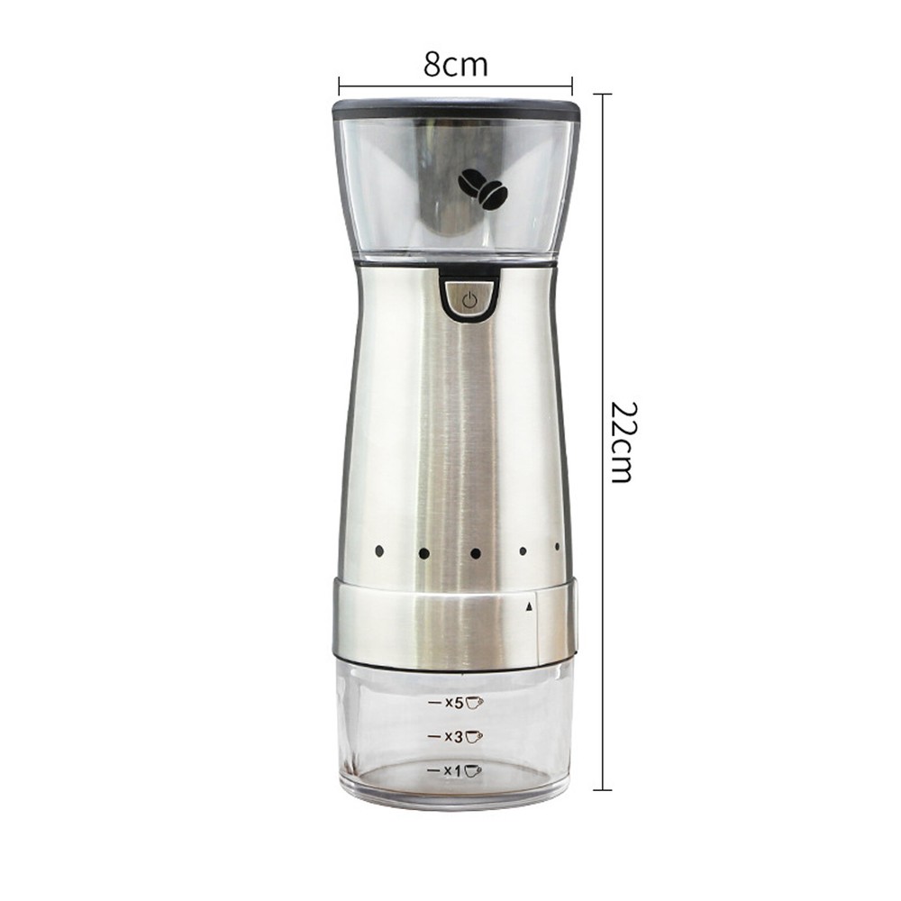 Rechargeable Battery Powered Portable Fully Automatic Electric Coffee Grinder