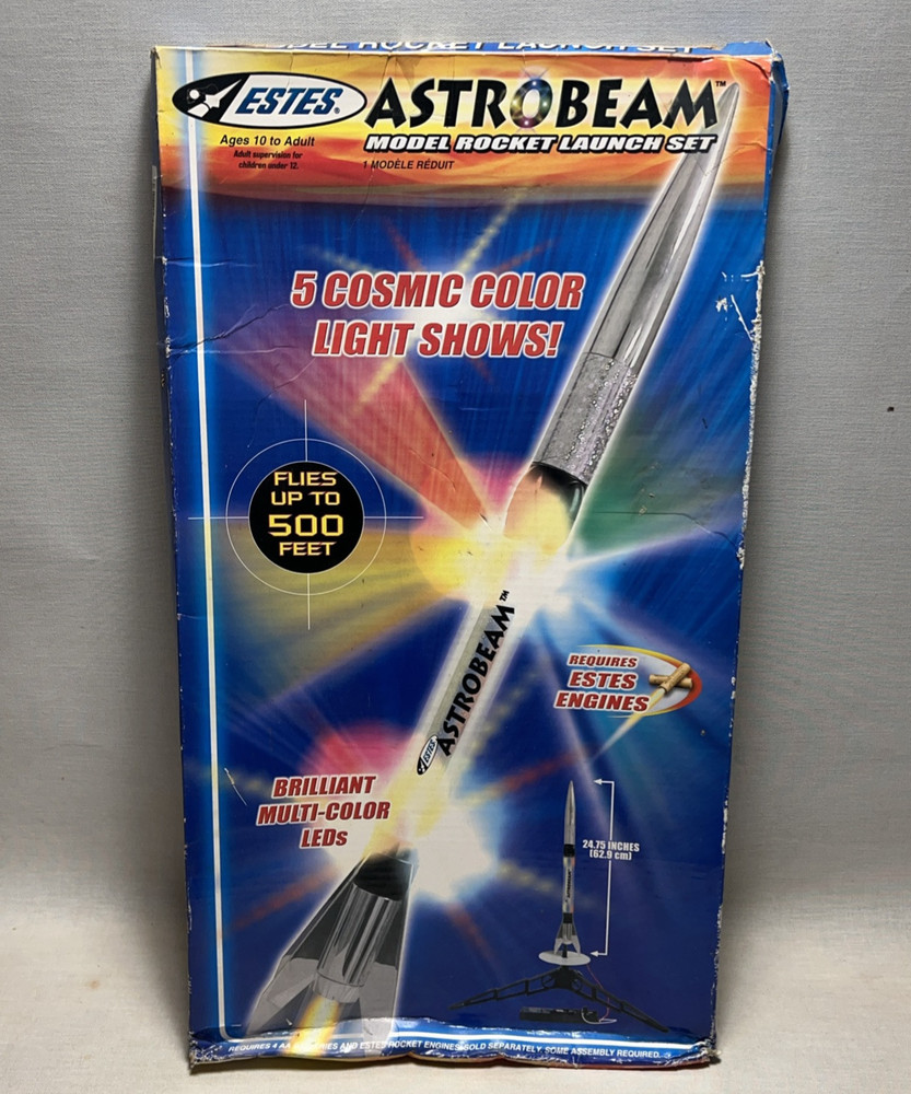 NEW 2007 ESTES Astrobeam - Model Rocket Launch Set 1417