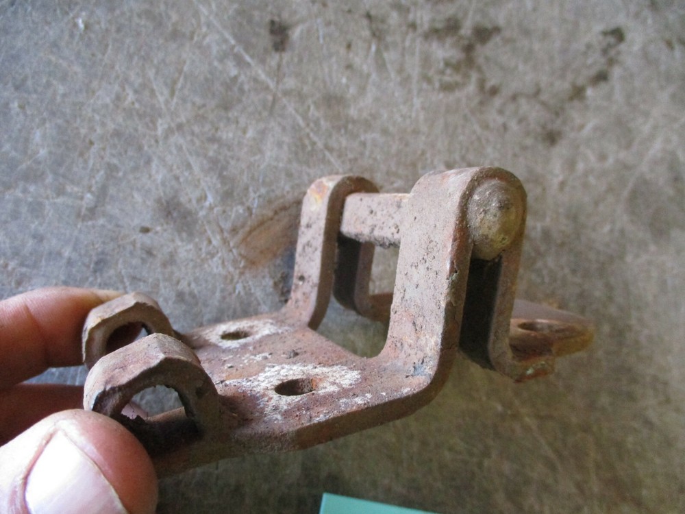 Used Windshield Hinge, Rusty, M151A2 Jeep