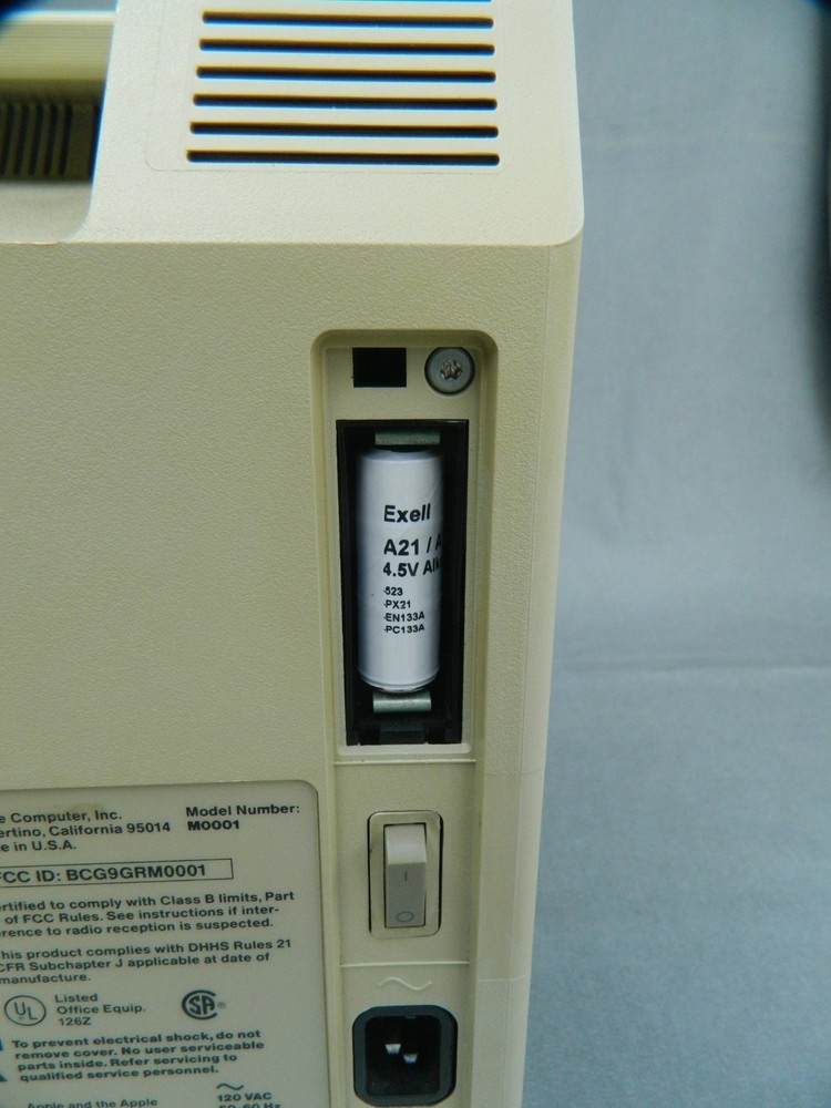 Apple Macintosh 128K M0001 Computer System with RAM/SCSI Board