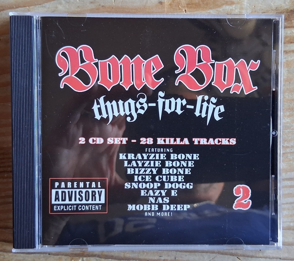 Bone Box (Bone Thugs & Harmony) Thugs For Life explicit lyrics (2CD set)