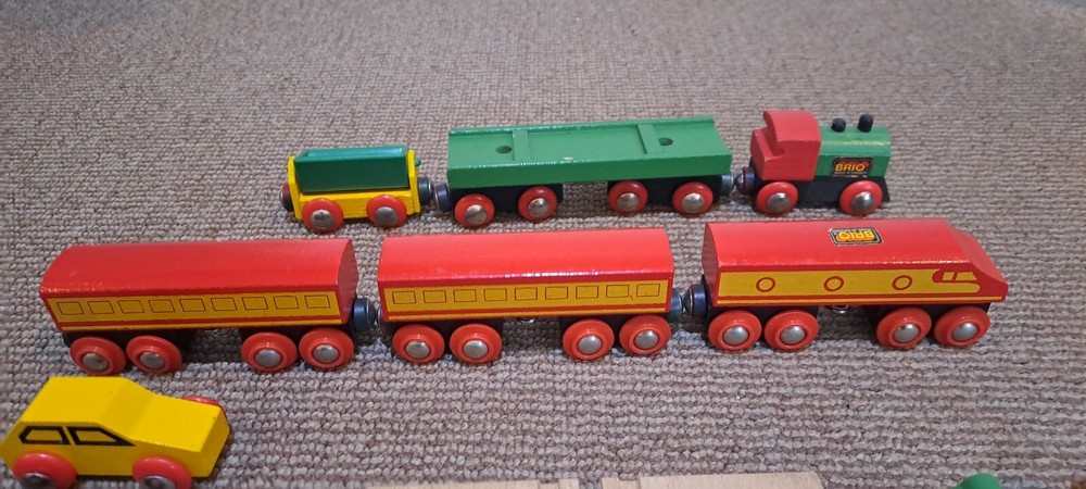 Vintage Wooden Brio Set
