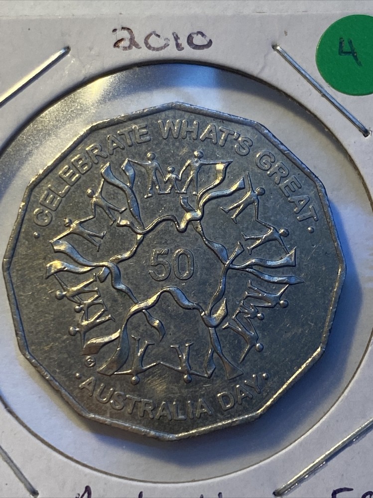 2010 Australia 50 Cent Coin A2