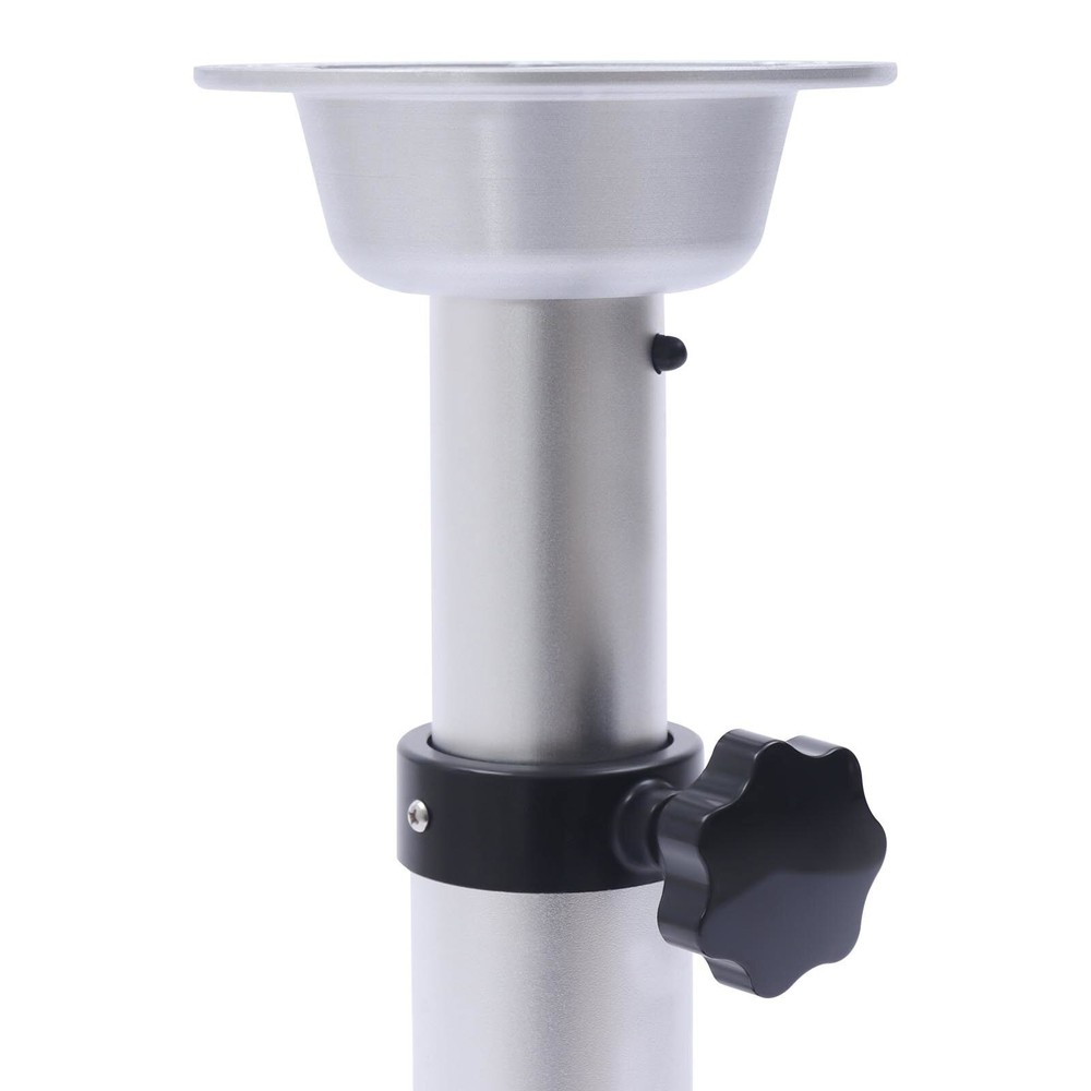 3-Section Pedestal Table Base Adjustable Table Pedestal Stand Height Adjustable