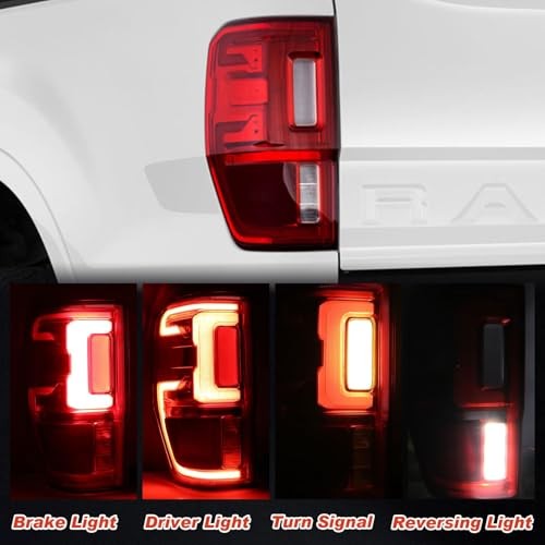 LED Tail Light w/Blind Spot Compatible With Left Driver Side With blind spots