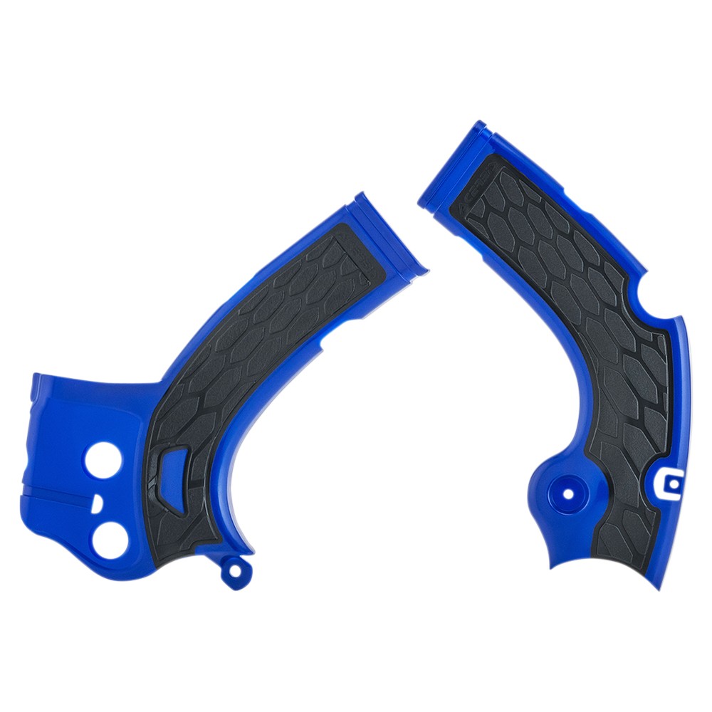 Acerbis X-Grip Frame Guards - Blue/Black - 2640271034