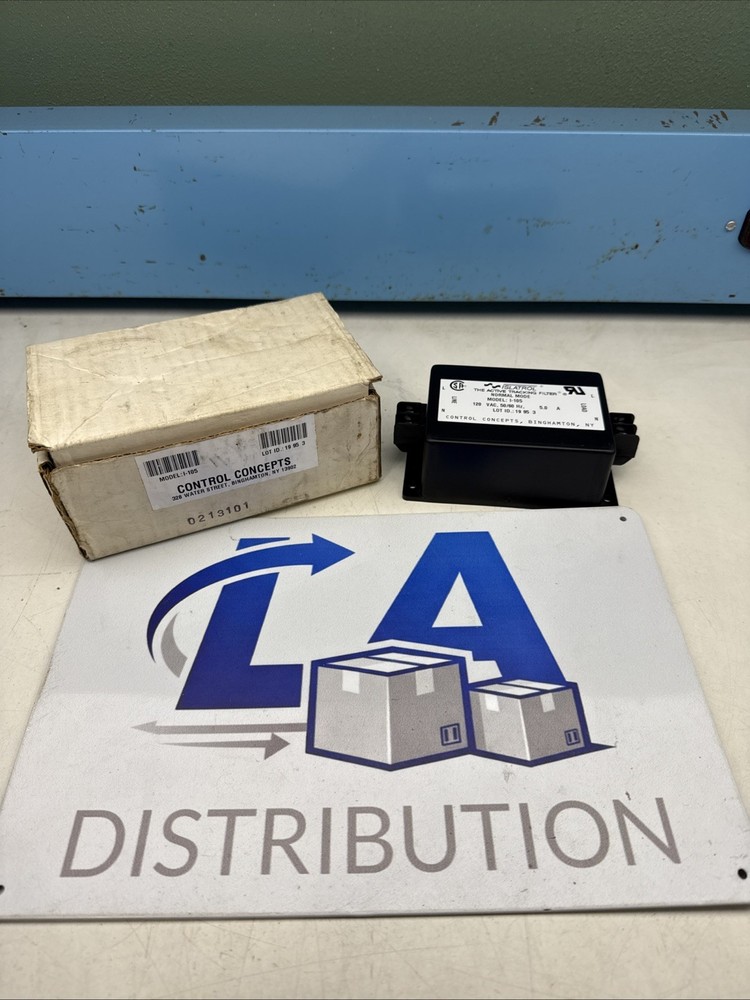 NEW- Control Concepts Filter Accuracy ISLATROL I-105 Active Tracking Filter 🇺🇸