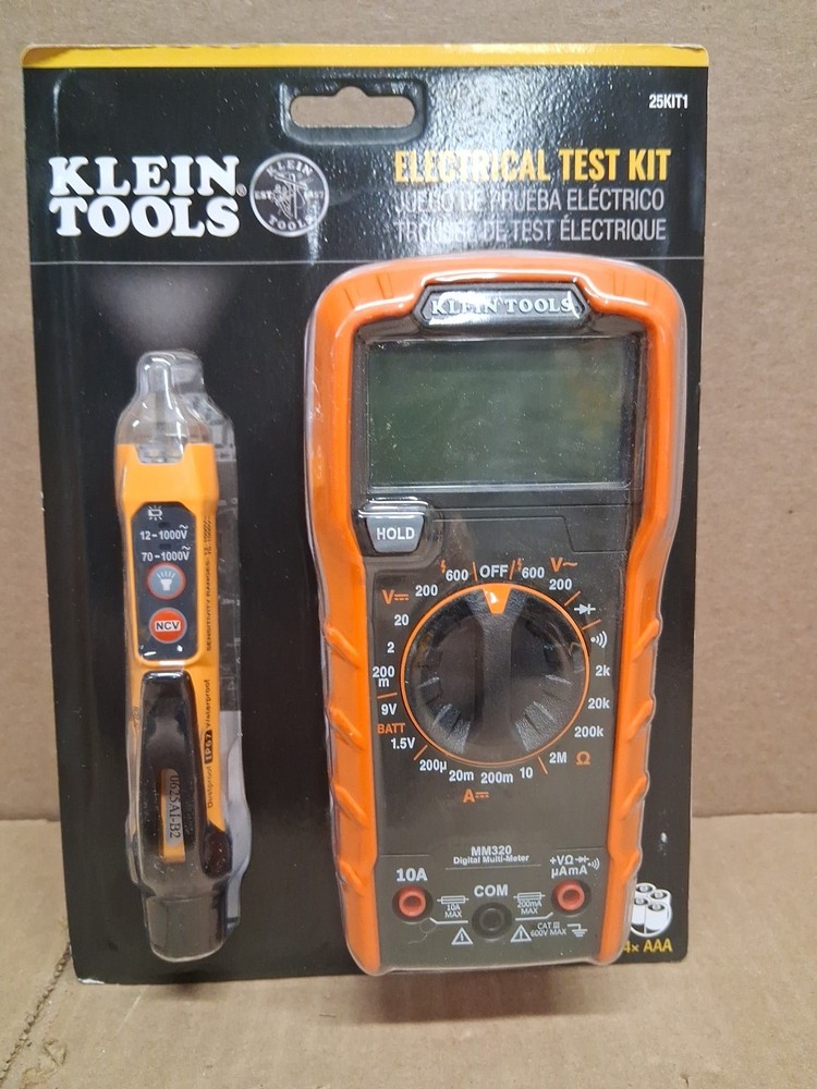 Klein Tools Electrical Test Kit  # 25kit1