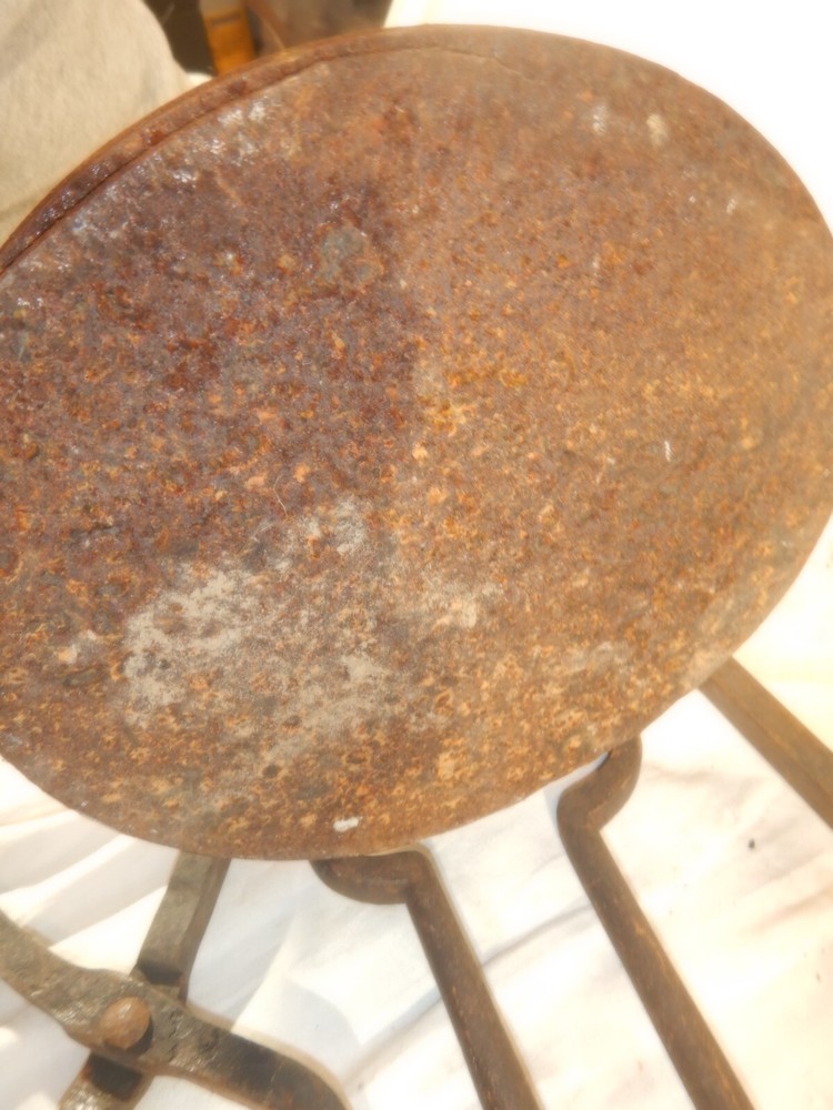 Brutalist Hand Wrought Fire Place Tools And Stand