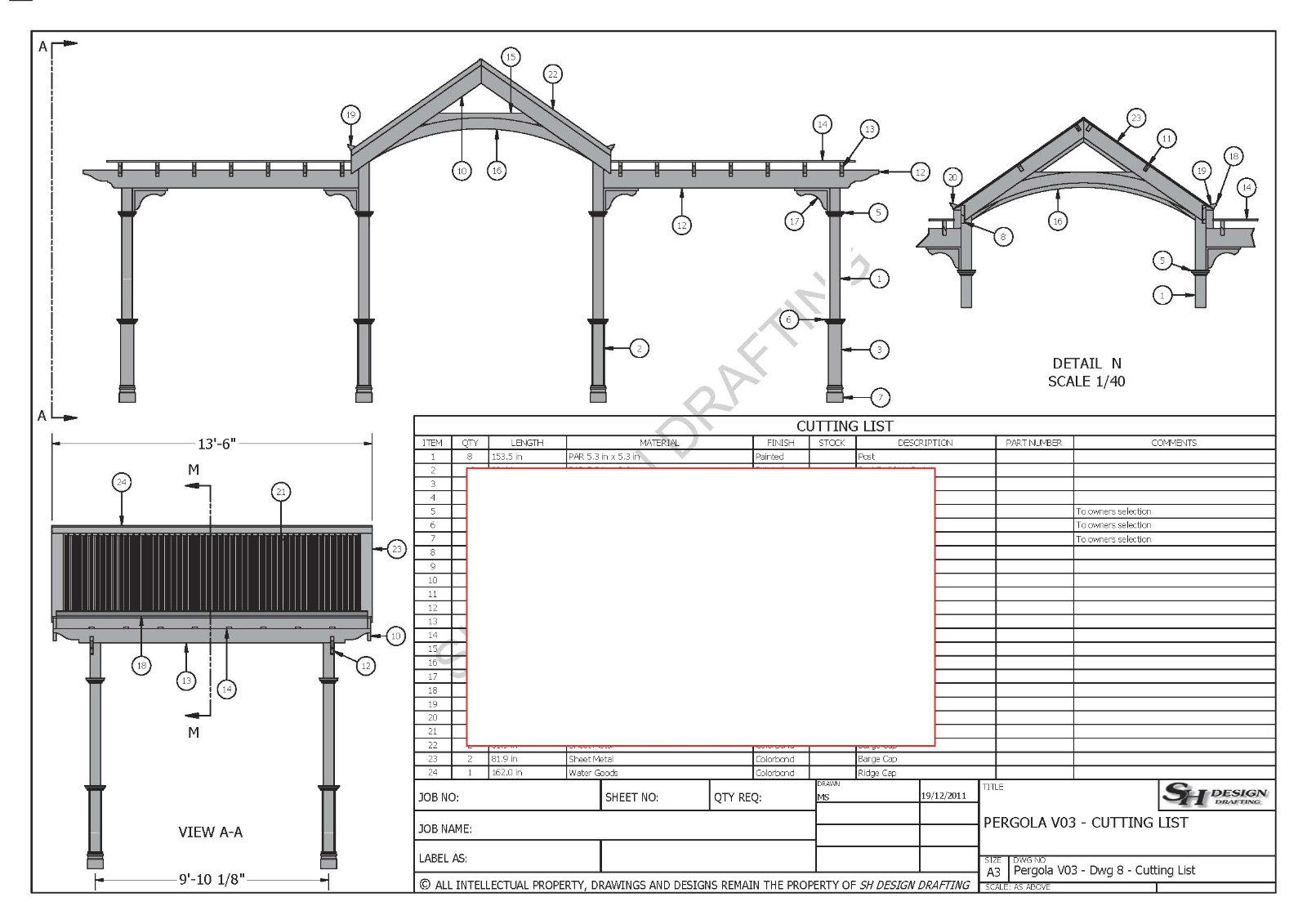 Grape Vine Outdoor Pergola Veranda V3 Patio Cover Plans