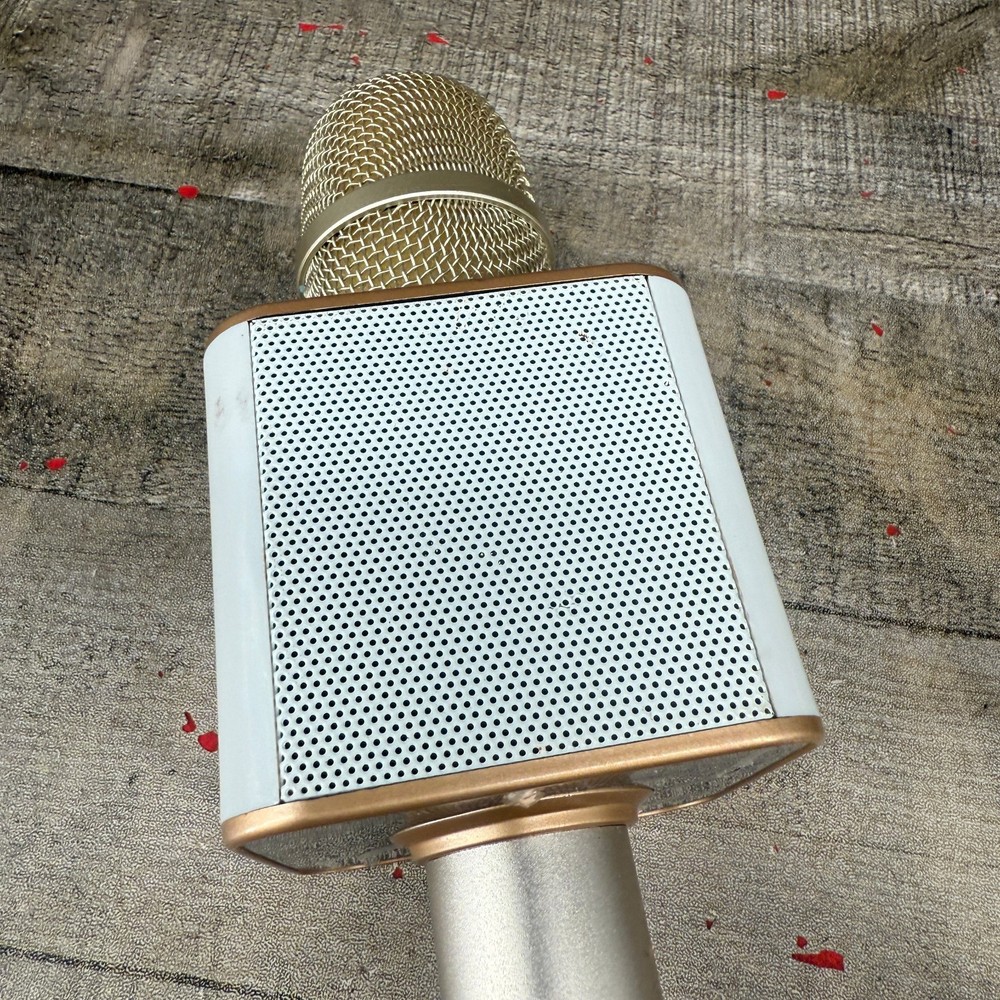 Bluetooth Microphone Karaoke Wireless Q7 Works