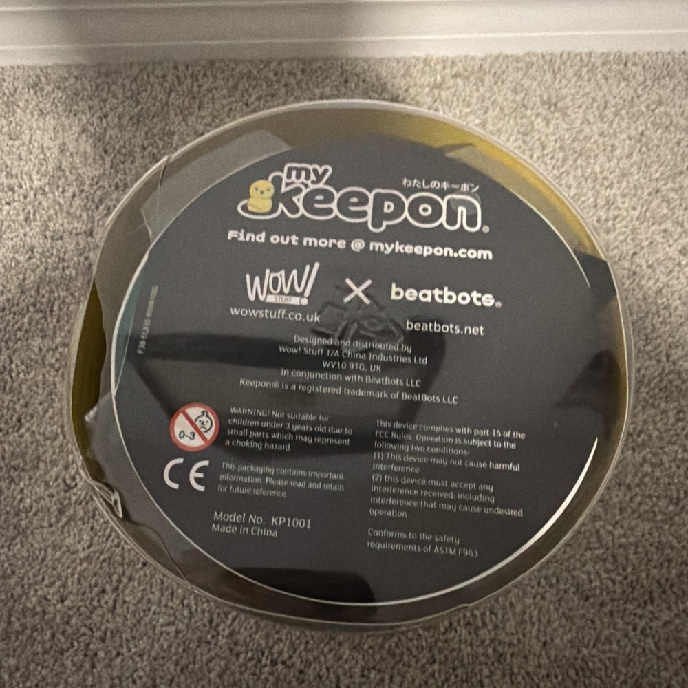 My Keepon Little Interactive Robot KP1001 WOW Stuff X Beatbots NEW
