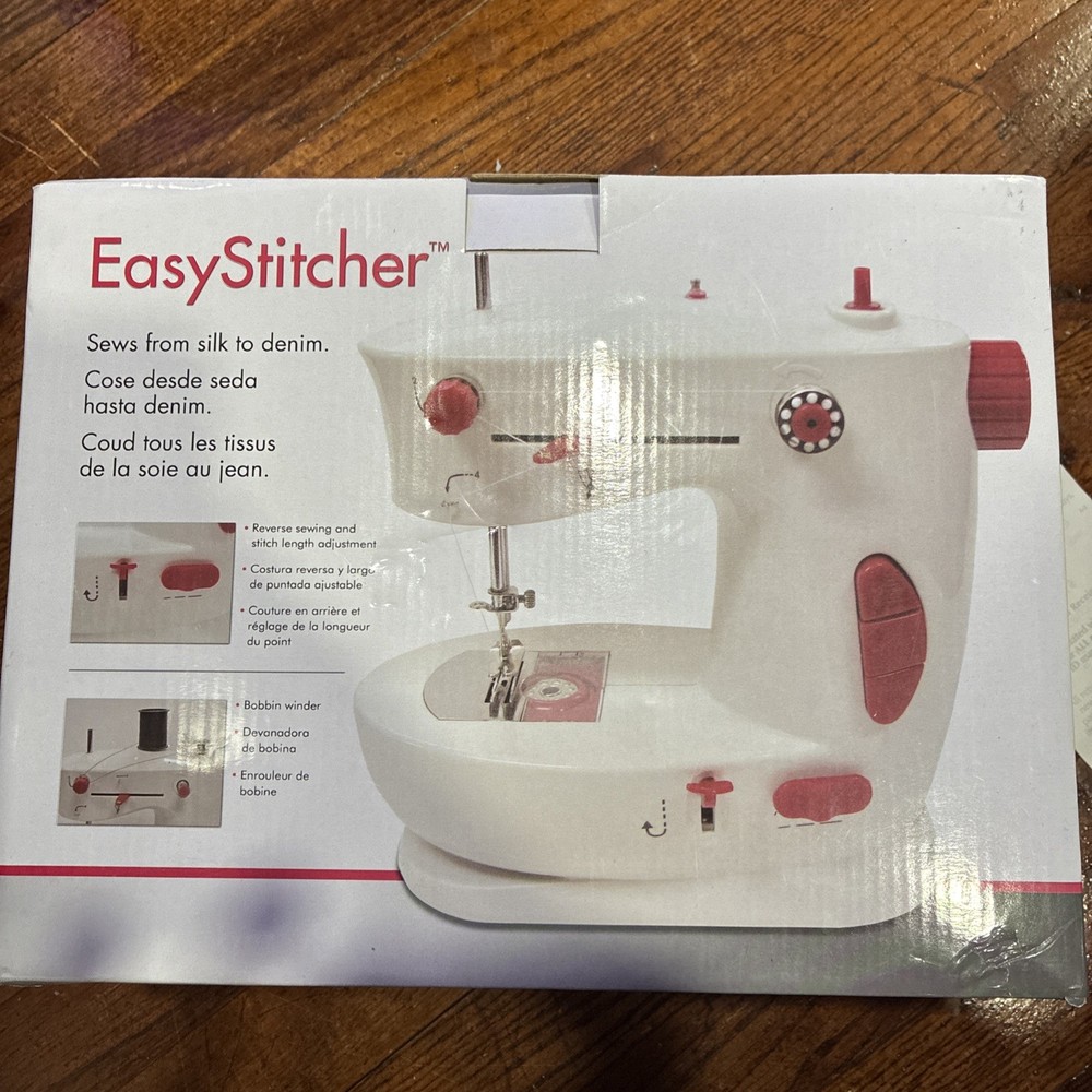 Easy Stitcher Table Top Sewing Machine D2-5001 BARELY USED