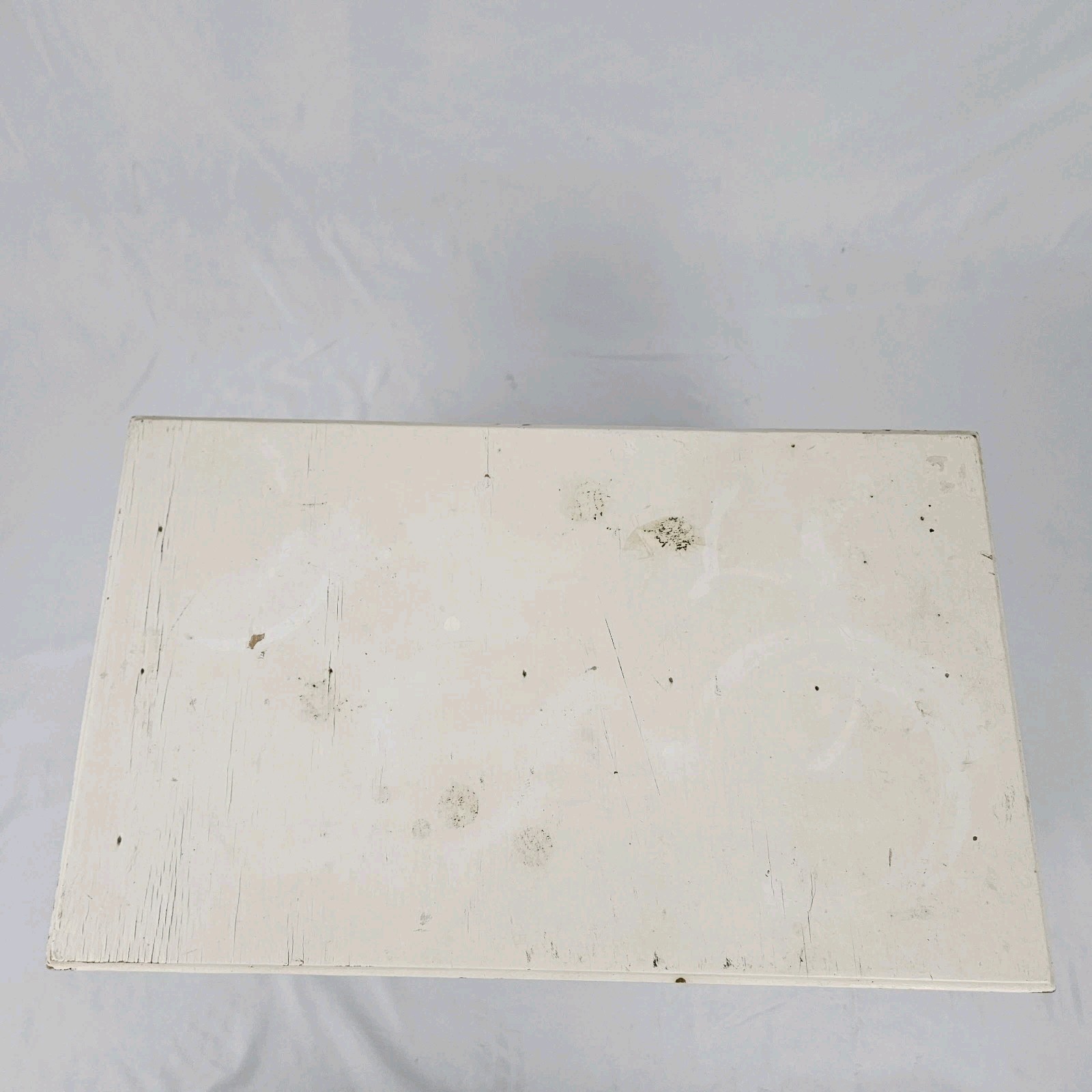 Farmhouse Milking Step Stool Footstool Plant Stand Primitive Painted Wood Vtg