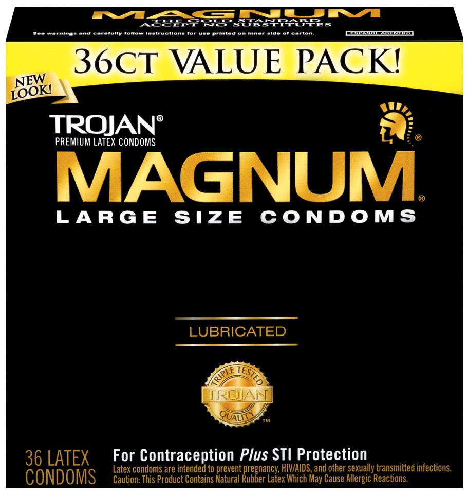 Trojan Magnum Condoms  - 36 pack