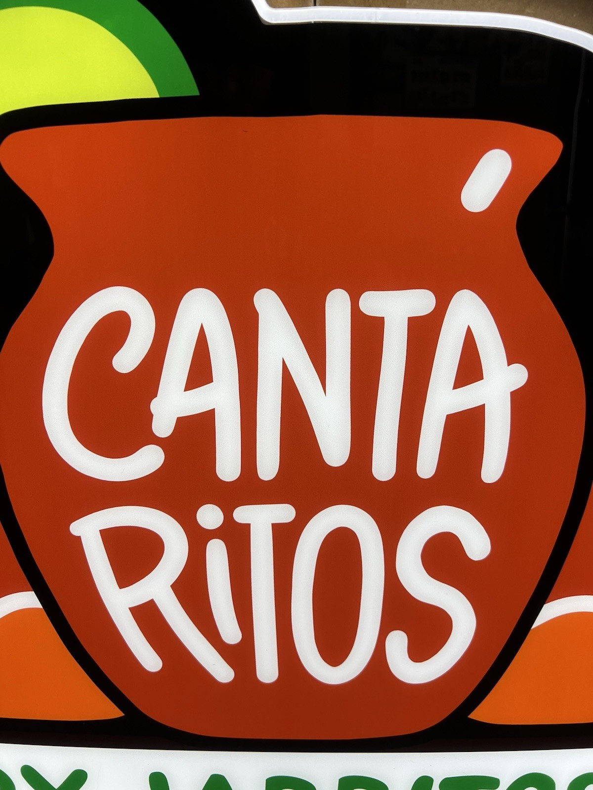 Jarritos Mexican Soda Beverage Canta Ritos Light Up LED Sign Game Room Bar NEW