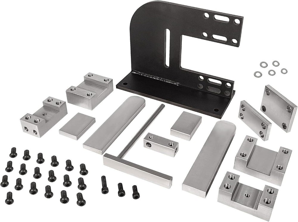 Blacksmith Guillotine Tool Blacksmith Fuller Tool, Cut off Tool with Dies&Guides