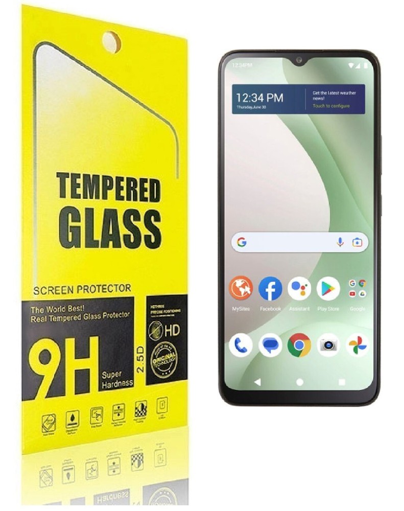 2 x Tempered Glass Screen Protector For BLU View 5 PRO B170D