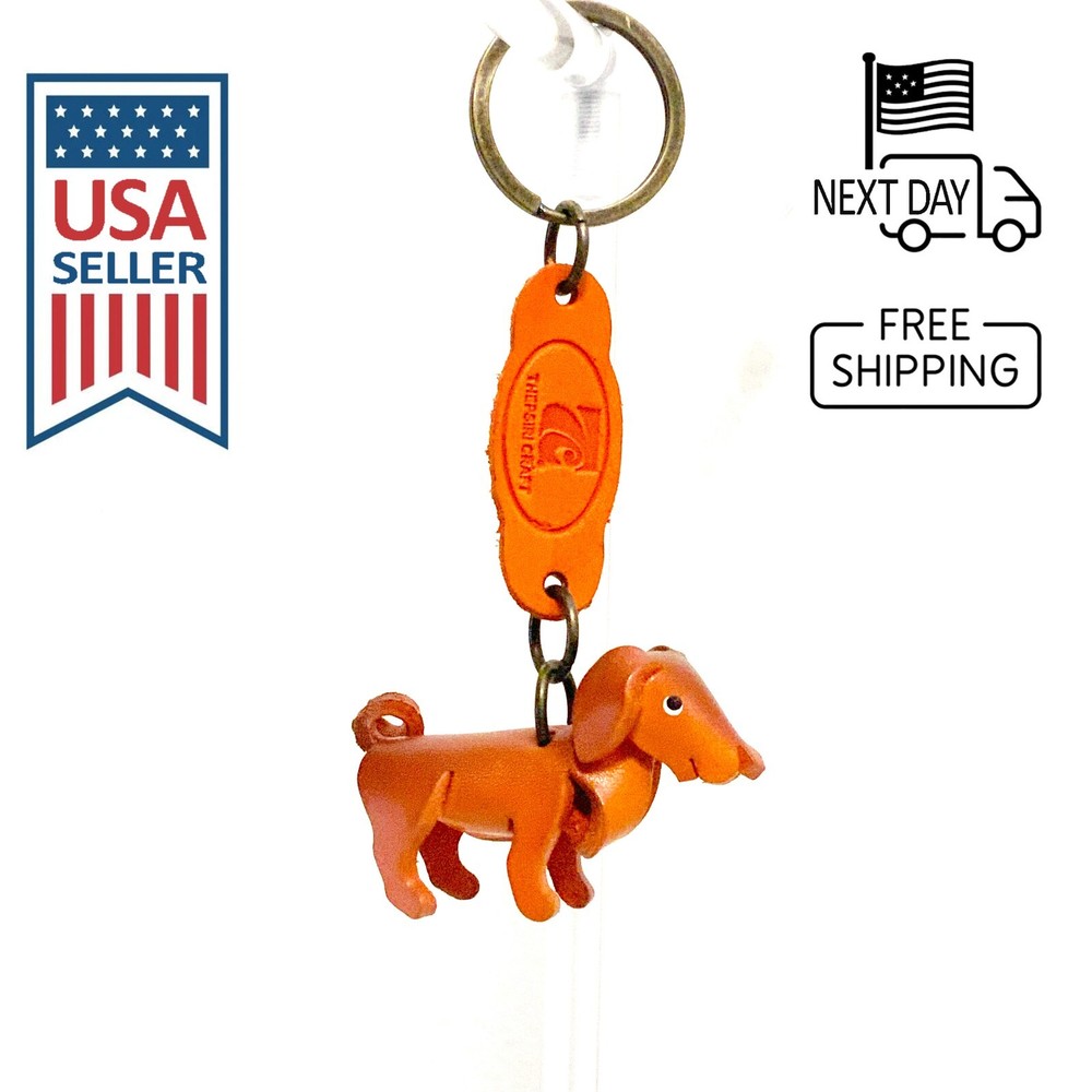 LABRADOR RETRIEVER Handmade Leather Keyring #2