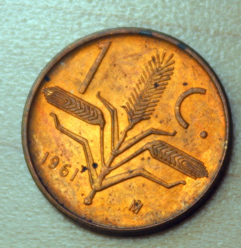 1961 Mexico 1 Centavo