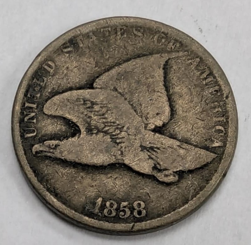 1858 Flying Eagle Cent US Coin