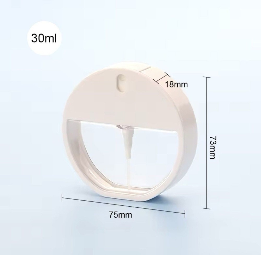 Plastic Refillable Atomizer Container, Portable Perfume Scent Spray Bottle