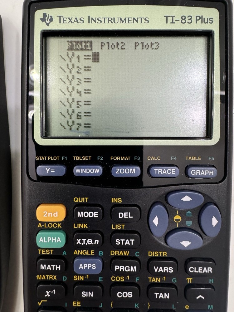 Texas Instruments TI-83 Handheld Graphing Calculator