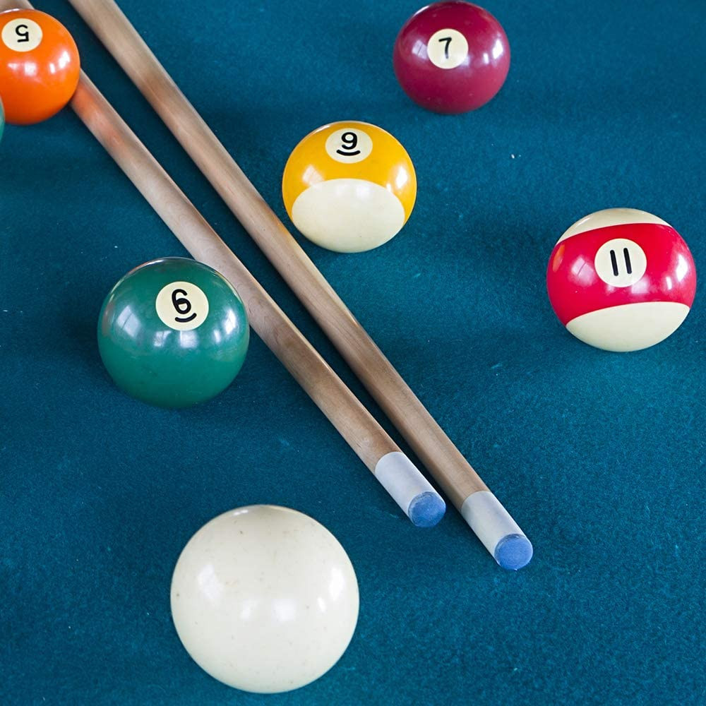 Yucool 50 Pieces Pool Billiard Cue Tips, Pool Cue Tips Replacement Kit and Snook