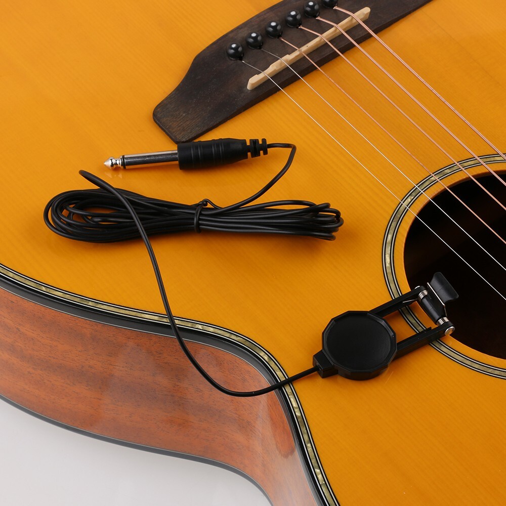 Violin Clip-on Pickup with 1/4" Plug & 2.5M Cable