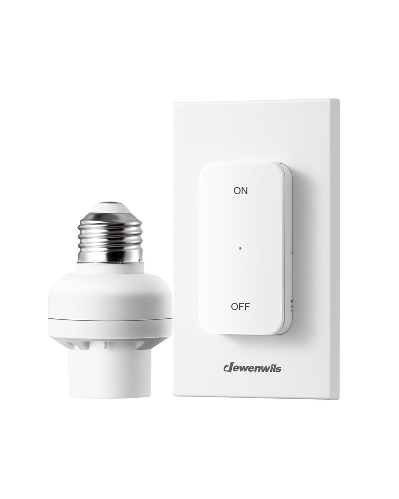 DEWENWILS Remote Control Light Socket, Remote Control Light Bulbs, Wireless L...