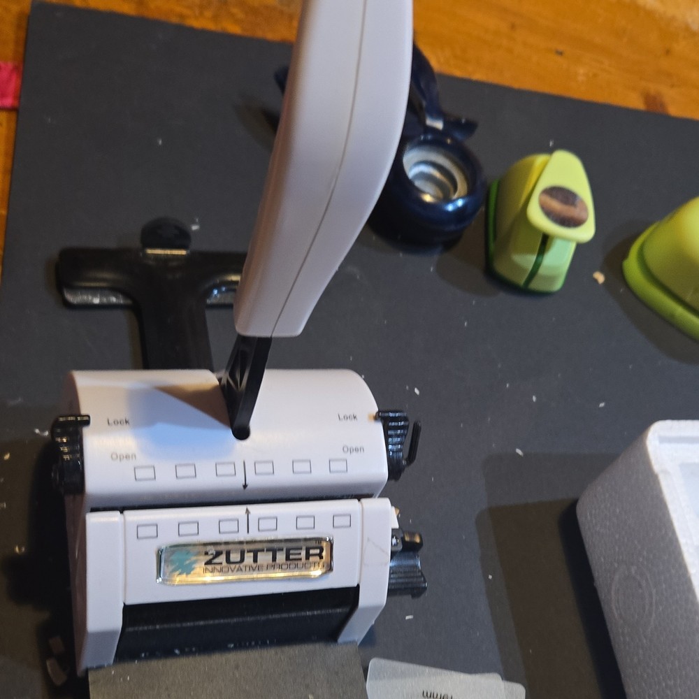 Zutter Bind-it-All V2.0 Binding Machine with Accessories