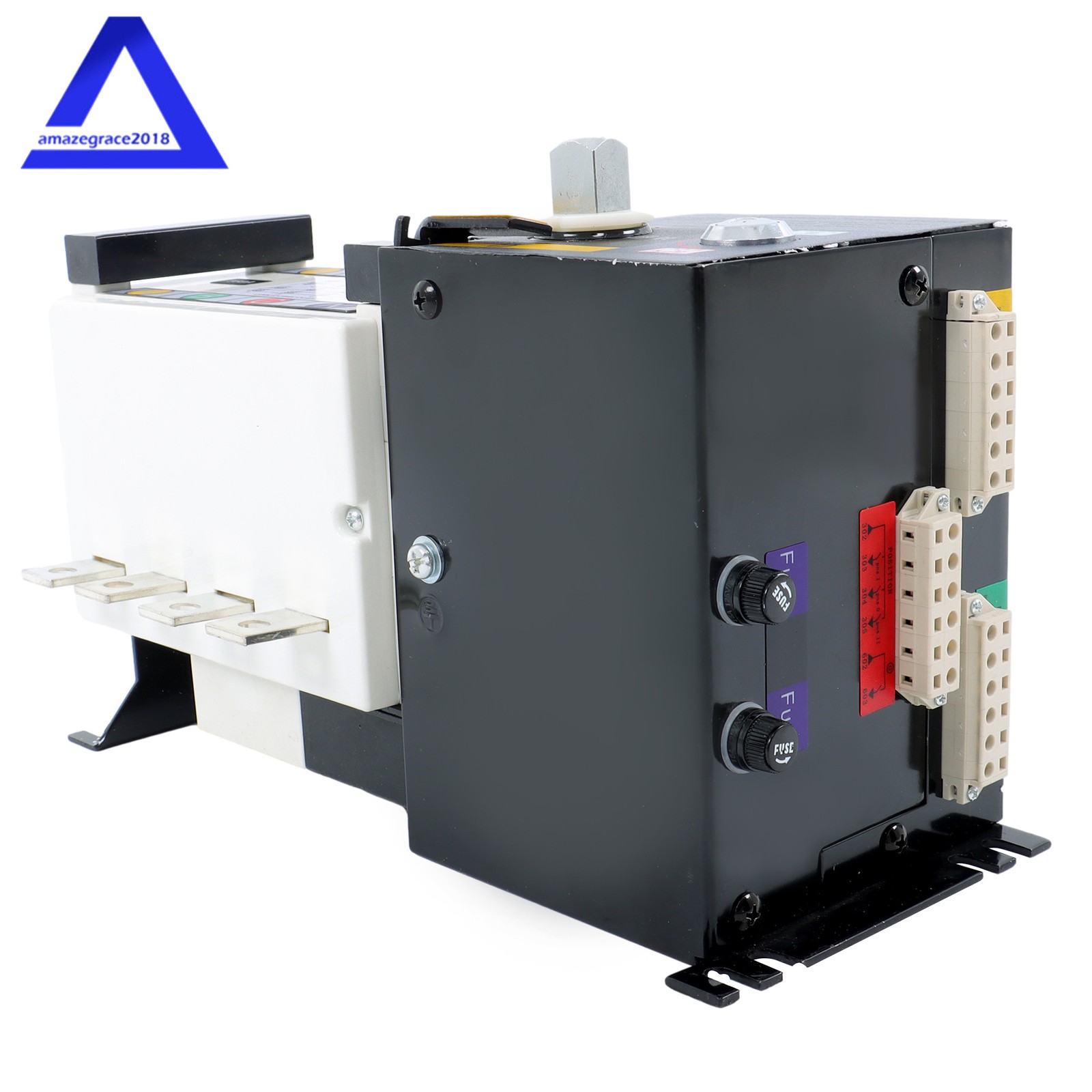 1PC Industrial Automatic Transfer Switch 160A 4P 110/220V Grid to AC Generator