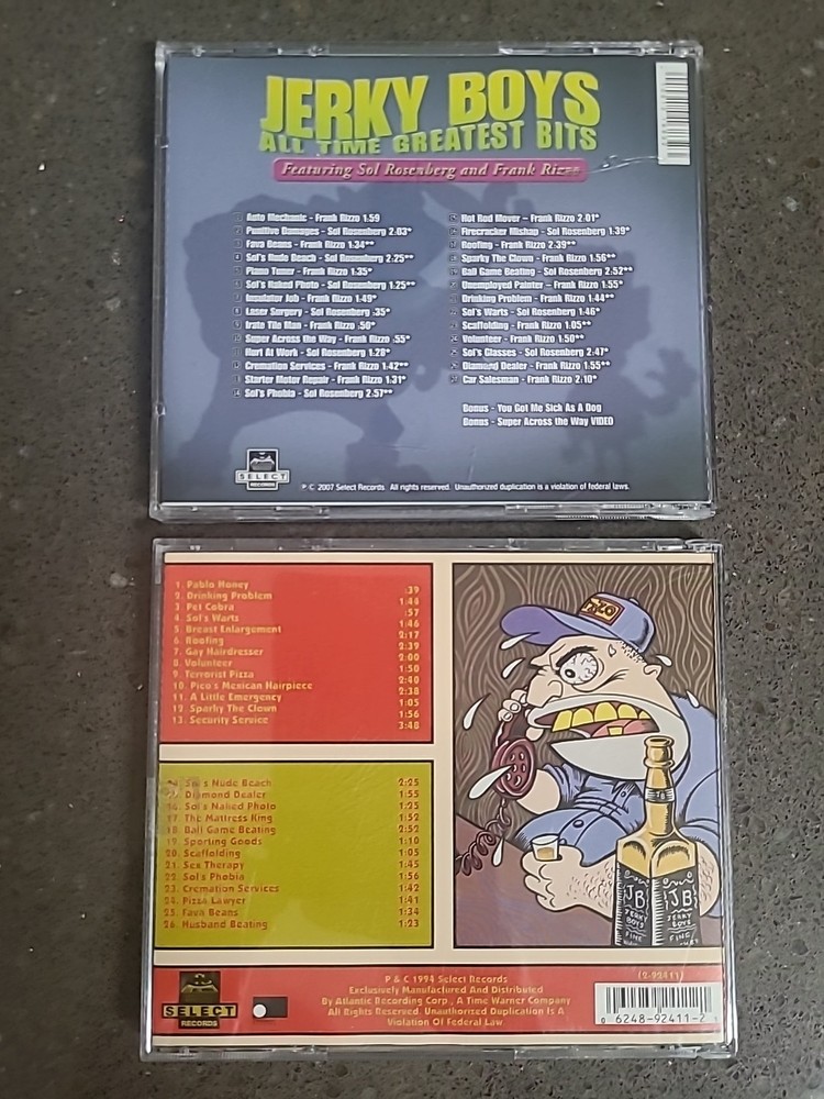 The Jerky Boys All Time Greatest Hits & # 2 - 2 CD Bundle