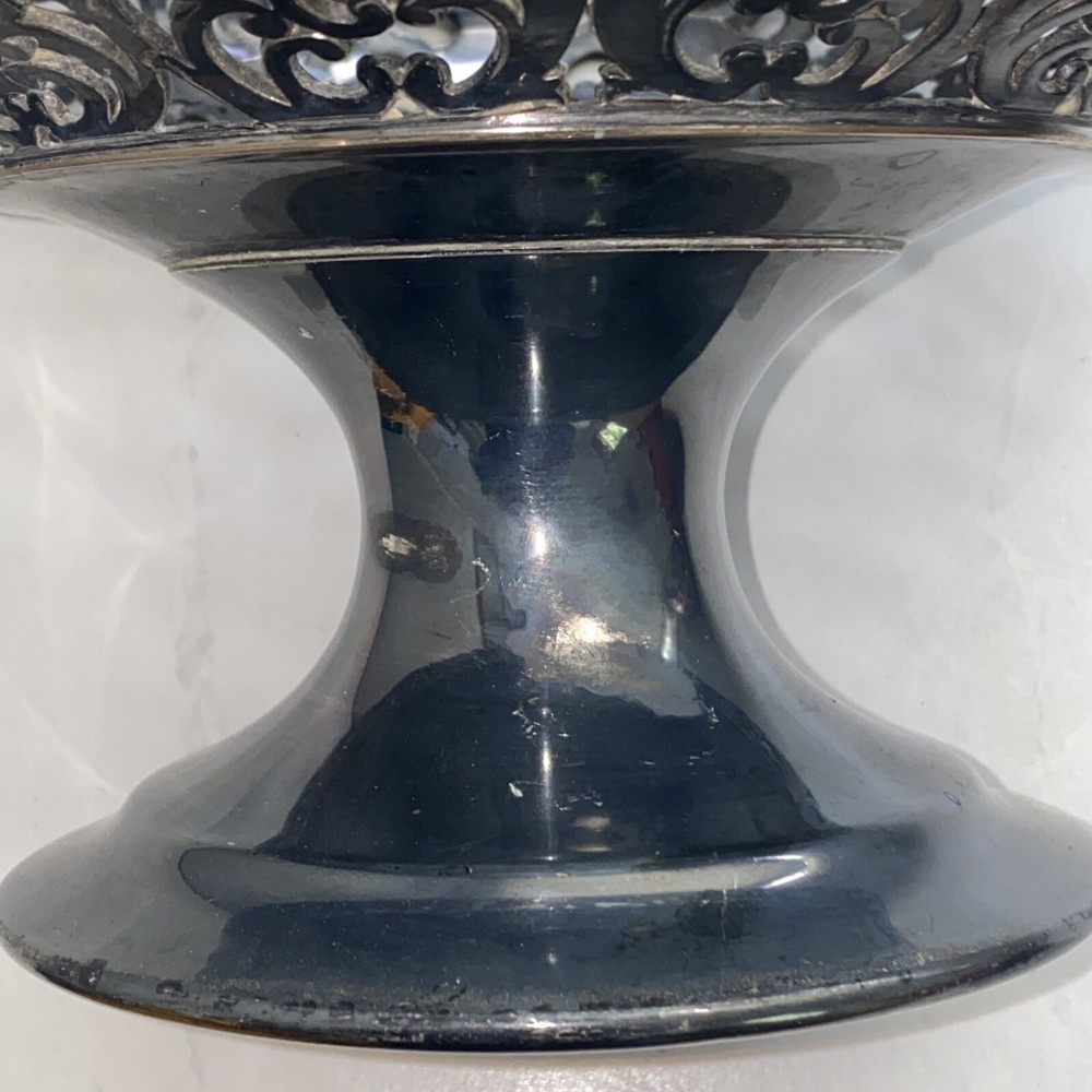 19th Century Forbes Silverplate Footed Bowl