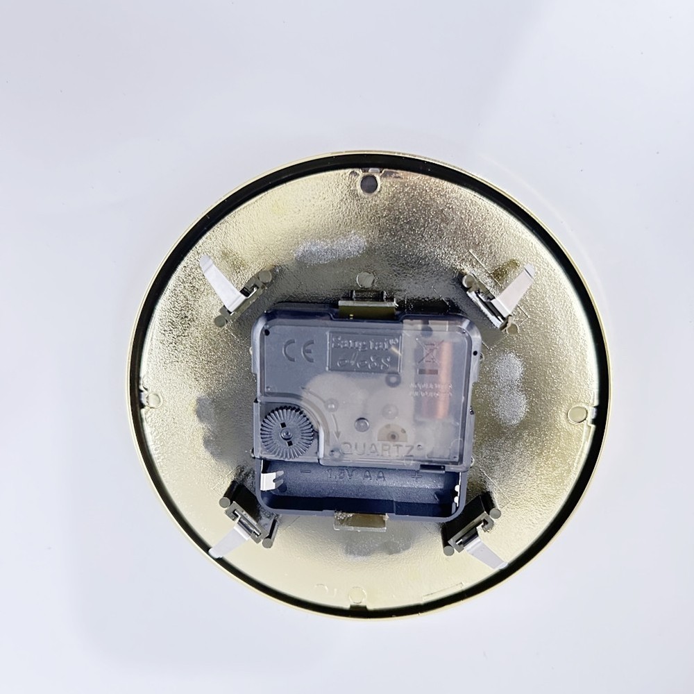 Easy to Read Arabic Numeral Quartz Clock Insert for DIY and Replacement