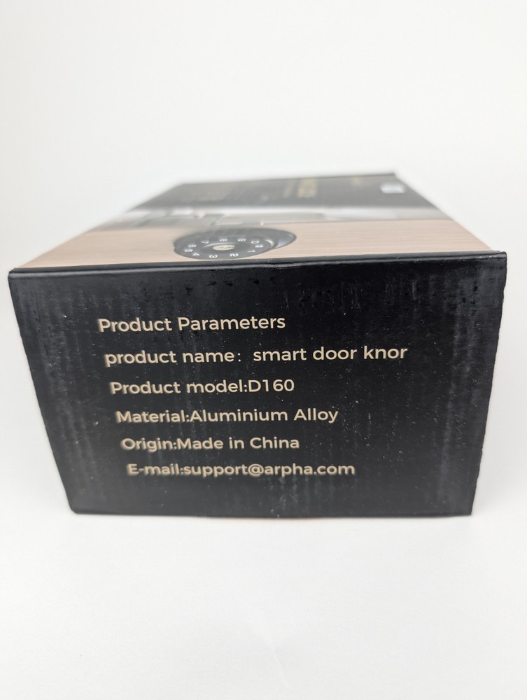 Arpha D160 Keyless Entry Door Lock with App Control One-Time Code Anti-Peeping