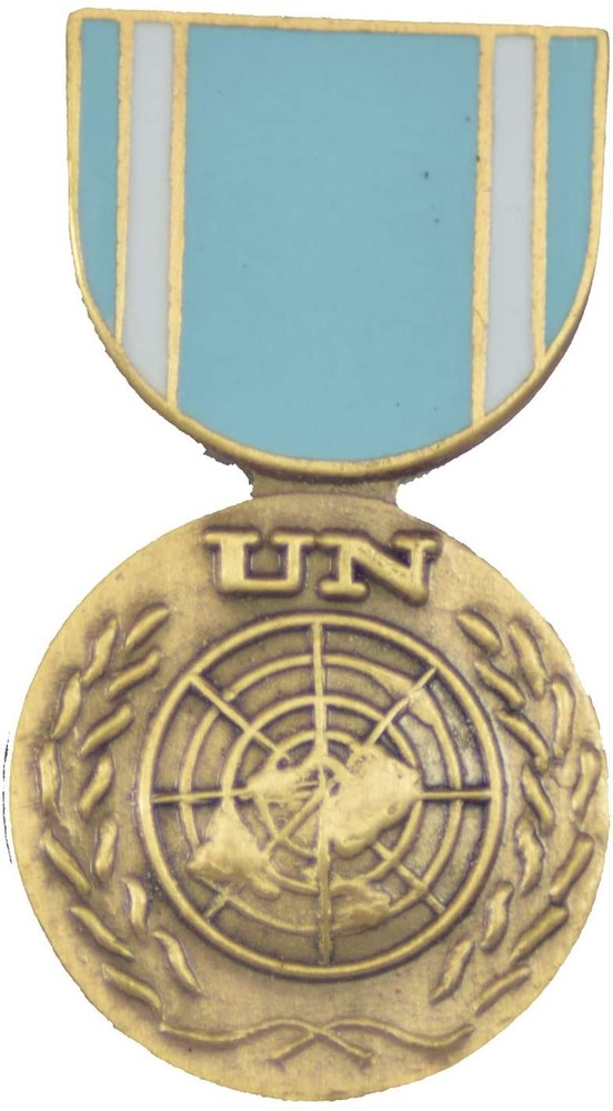 UNITED NATIONS OBSERVER HAT PIN