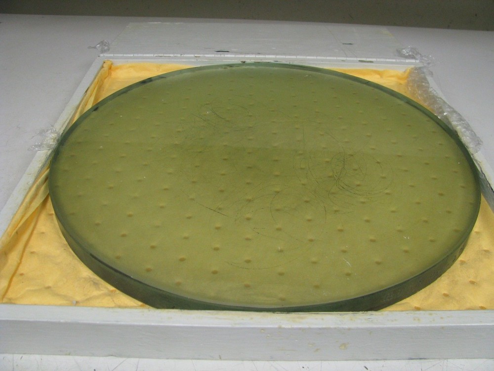 15"x 3/4" Glass Surface Plate - ET46