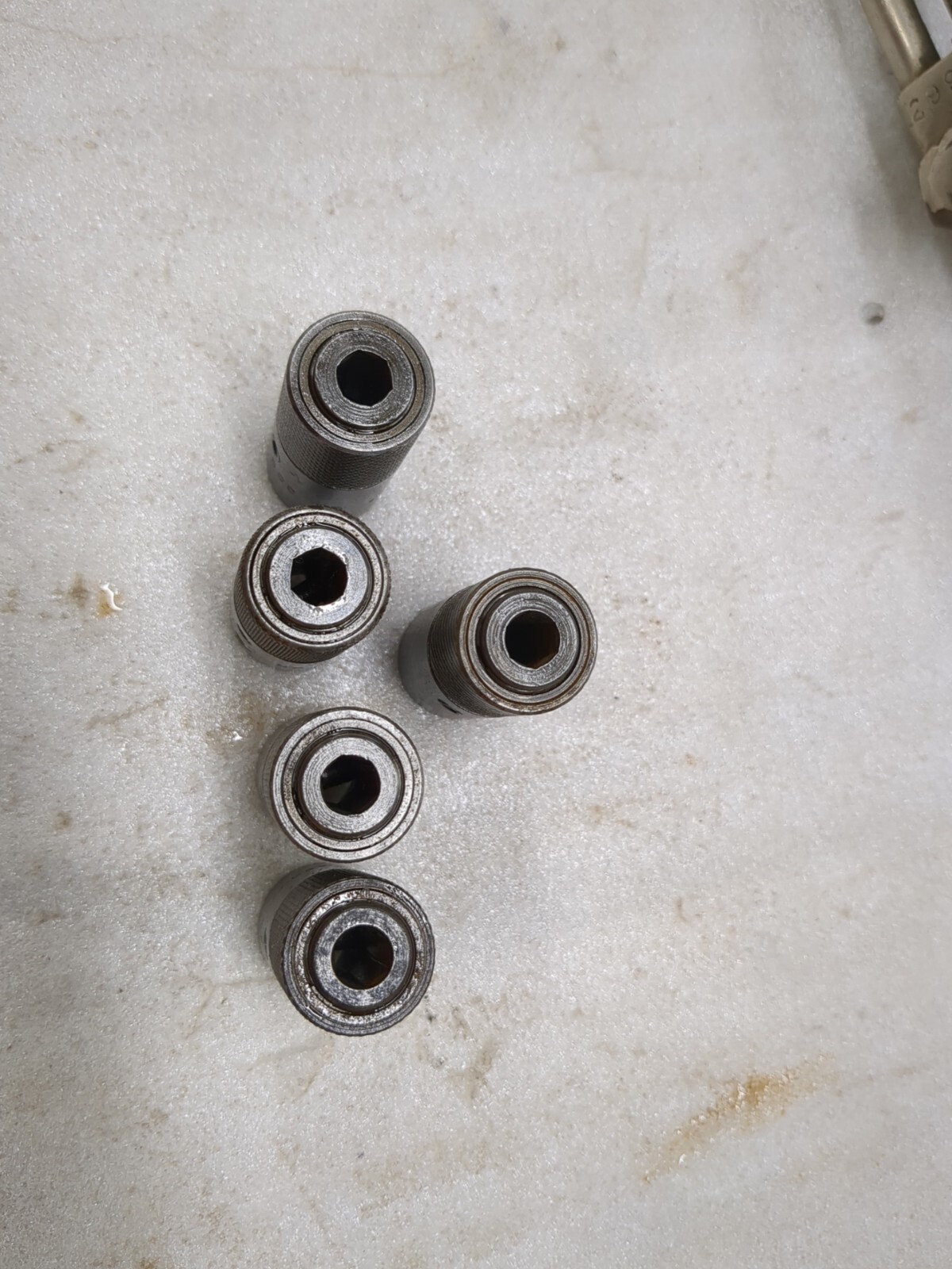 Apex Female Square Drive Bit Holder 1/4" Hex 3/8 Dr QR-308 Quick Releasing Chuck