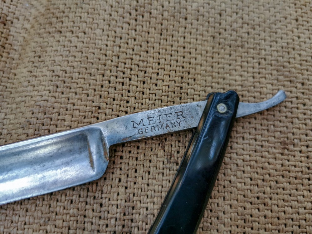 STRAIGHT RAZOR MEIER GERMANY CENTURY TRADE MARK