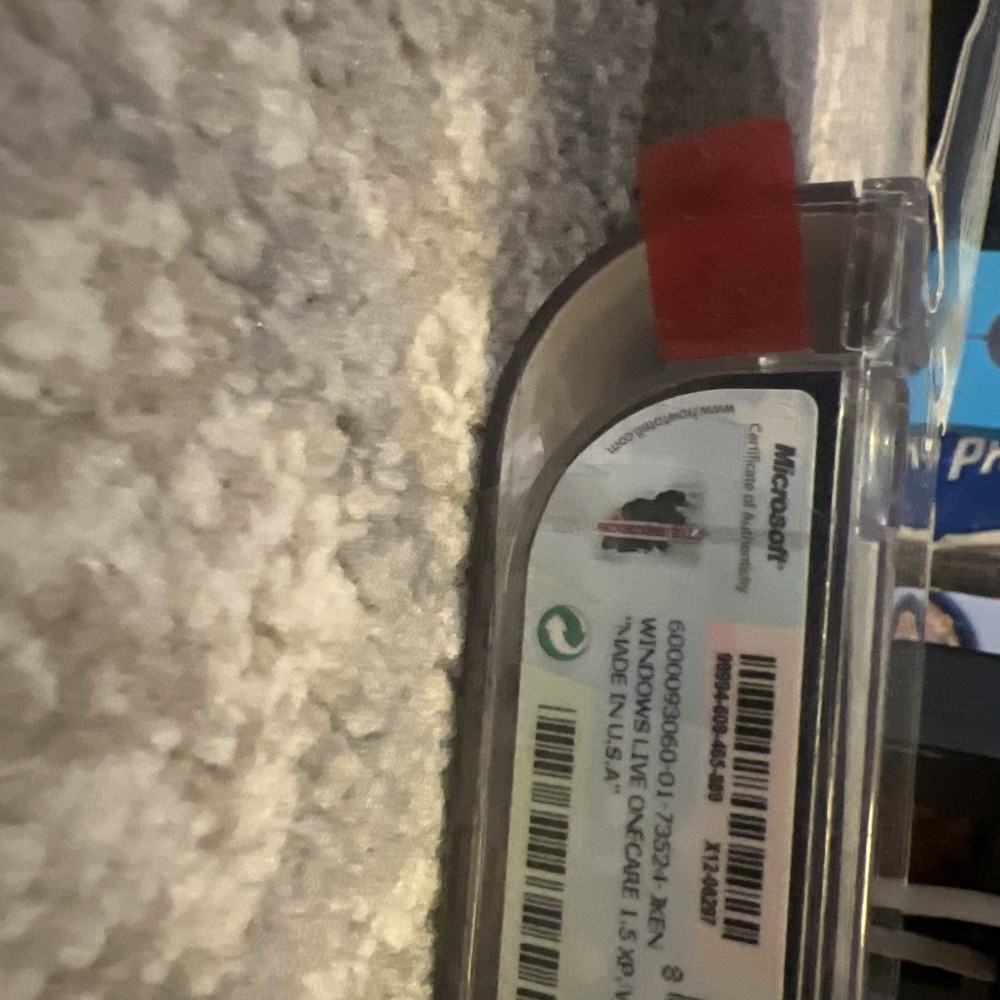 Windows Live OneCare (1 Year) for XP/Vista | Microsoft Boxed Security Software