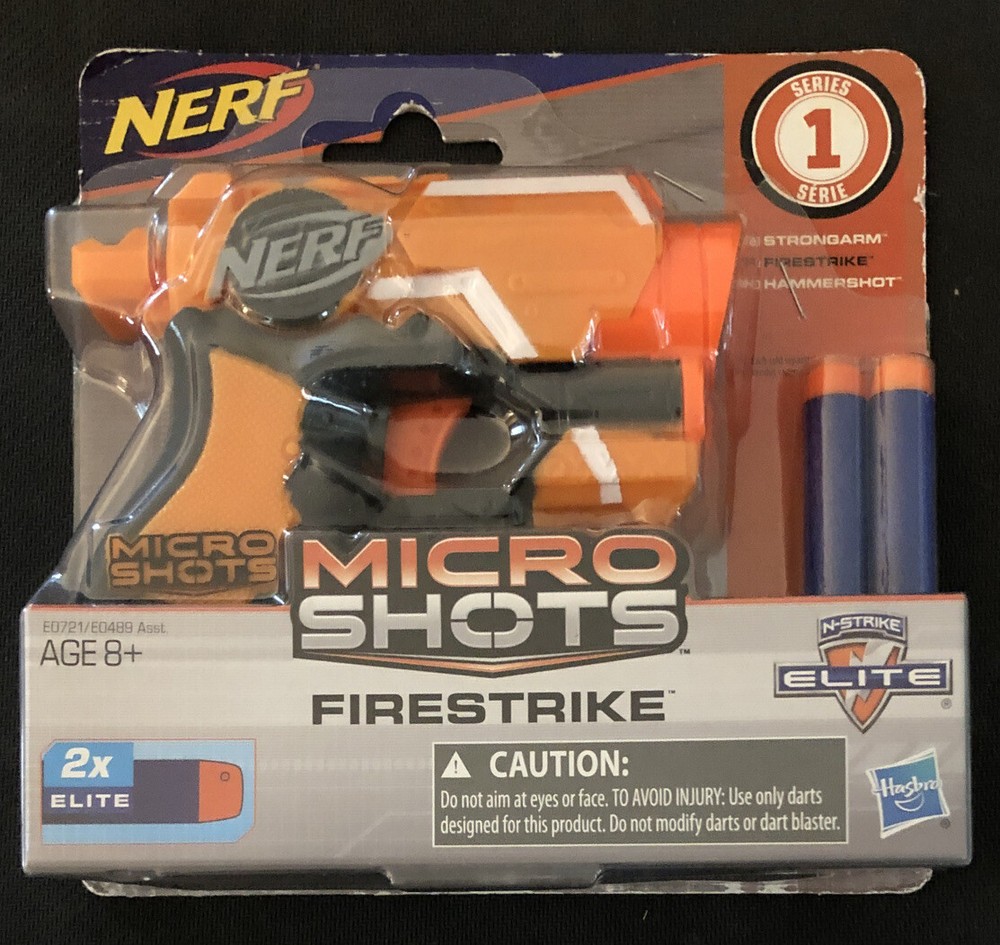 Nerf Micro Shots Firestrike Series 1 Hasbro 2017 New