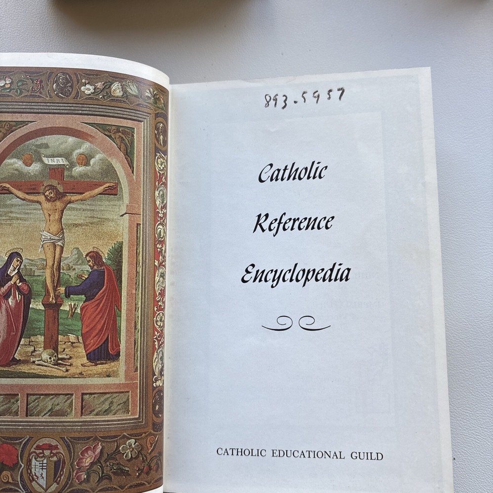 Catholic Reference Encyclopedia 1968 Set 5 Volumes Missing Vol 1