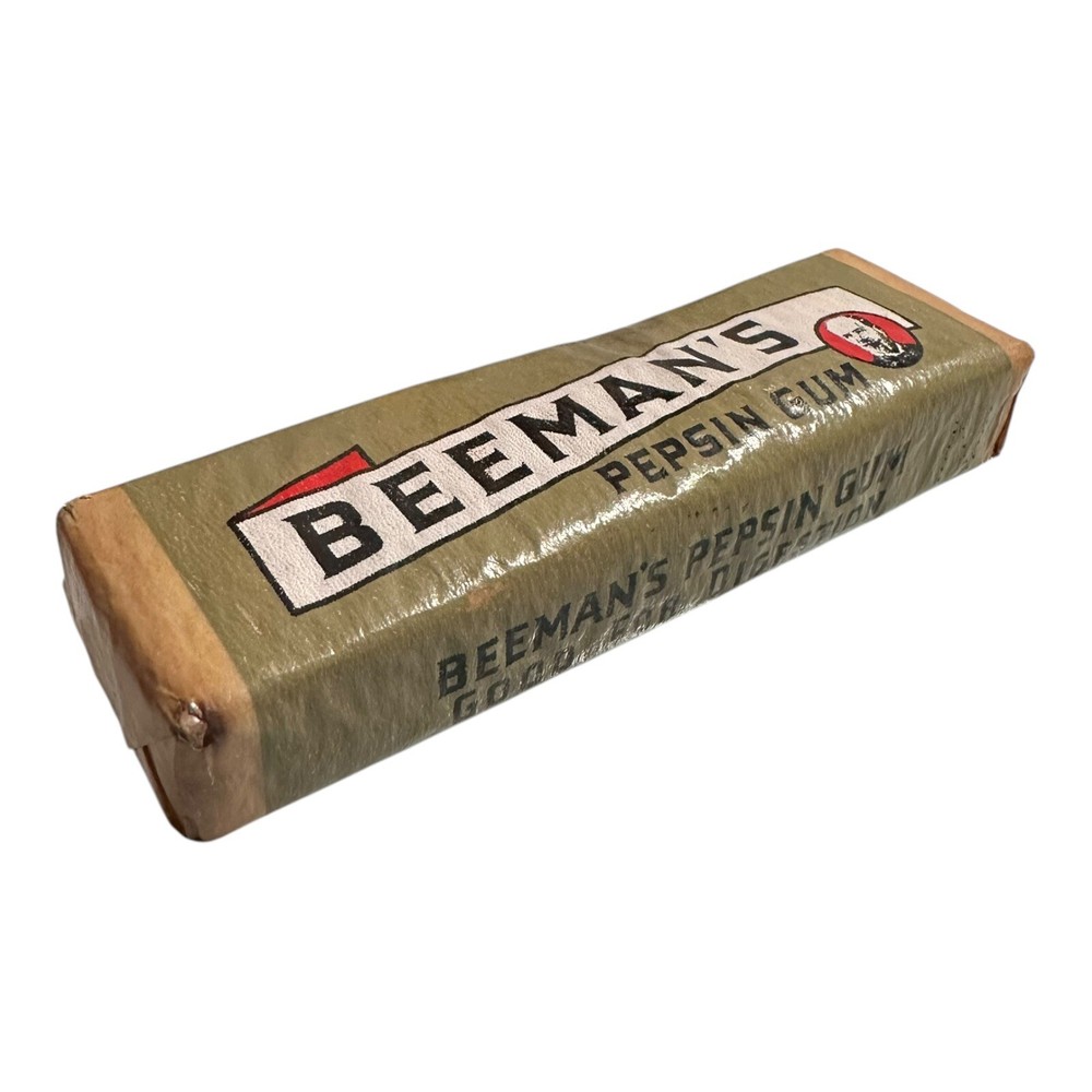 1900s Beemans Pepsin Gum – Extremely Rare, Unopened Pack