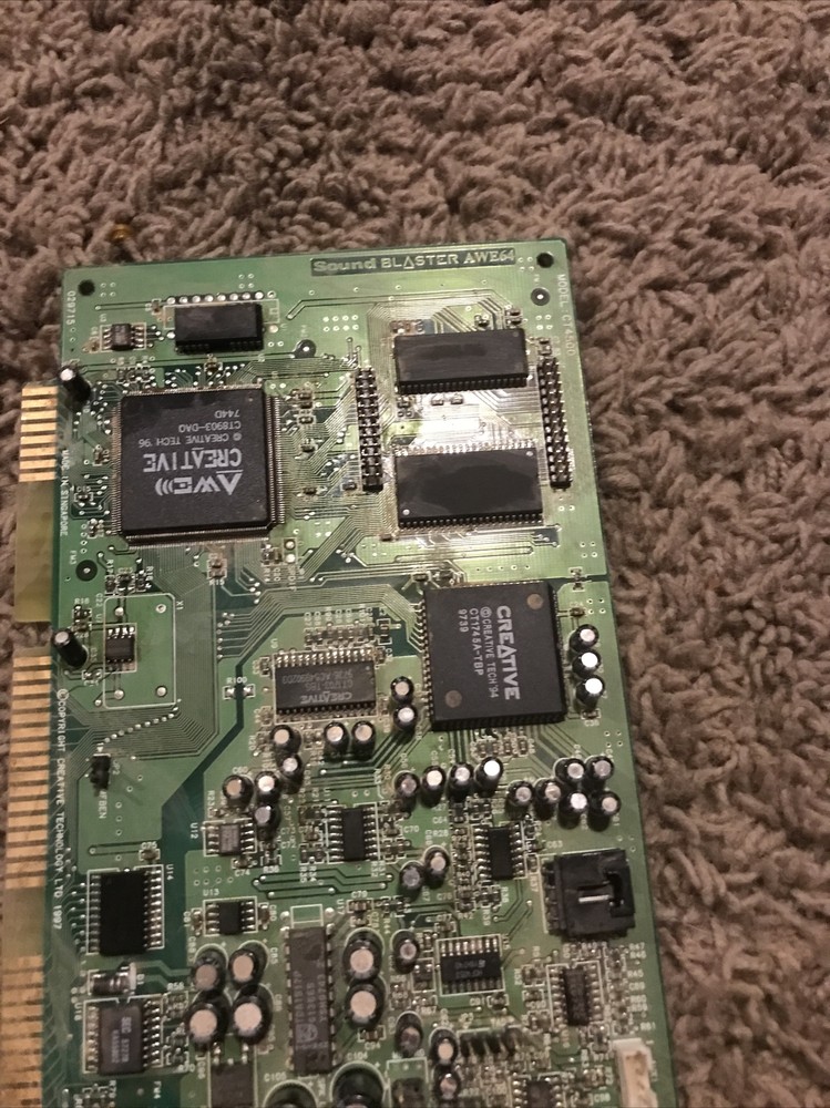 CREATIVE LABS CT4500 Audio Card, Untested