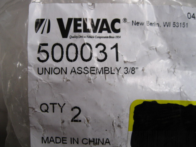 Velvac 500031 Reusable Air Hose Fitting, 2 Pack