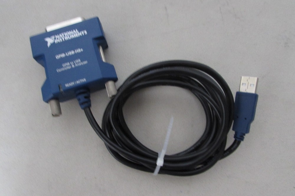 Used National Instruments NI GPIB-USB-HS+ Controller / Analyzer Free Shipping