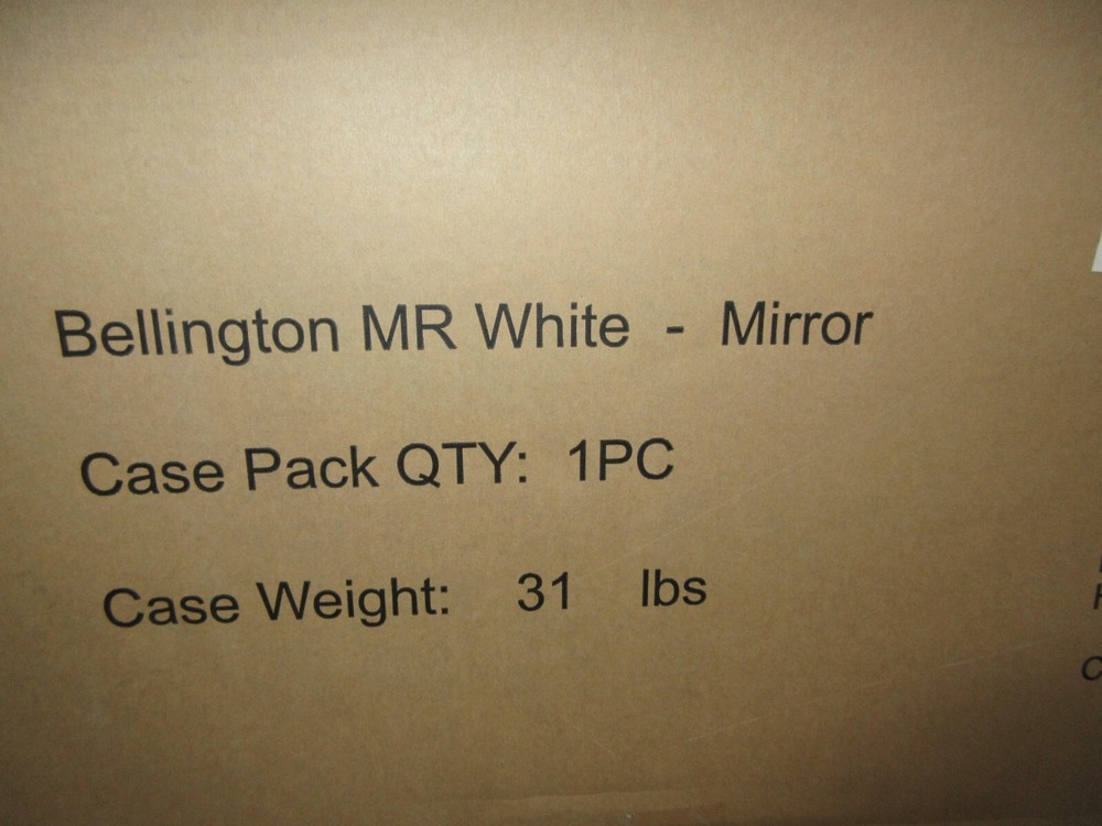 Home Decorator Bellington 40in. W x 28in. H Rectangular Framed Wall Mount Mirror