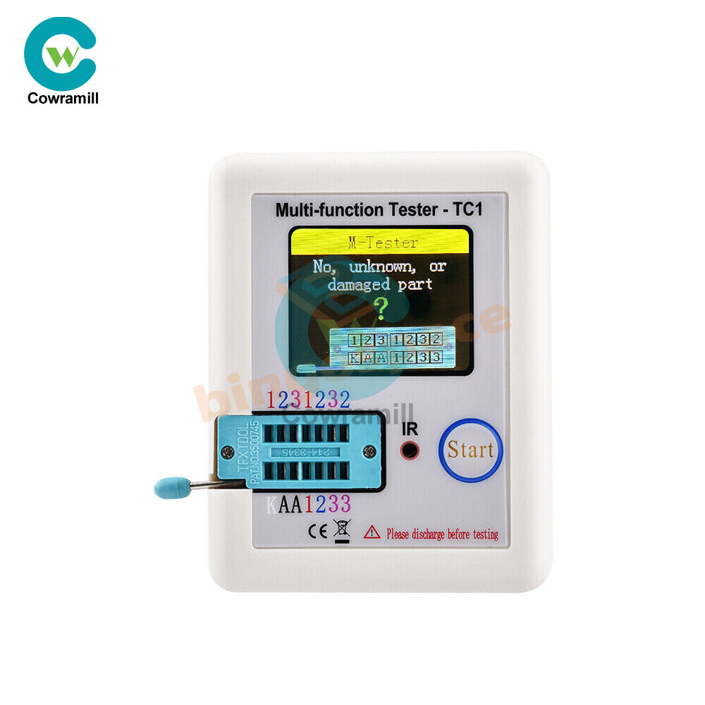 Transistor Tester TFT Diode Triode Capacitance Meter NPN PNP ESR MOSFET US