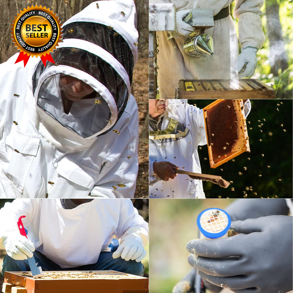 Beekeeping Supplies, 30 PCS Bee Keeping Starter Kit, Beekeeping